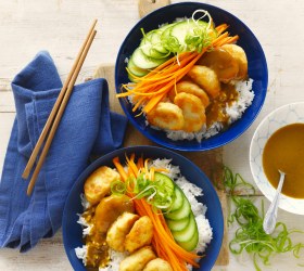 Tempura Nuggets Sushi Bowl